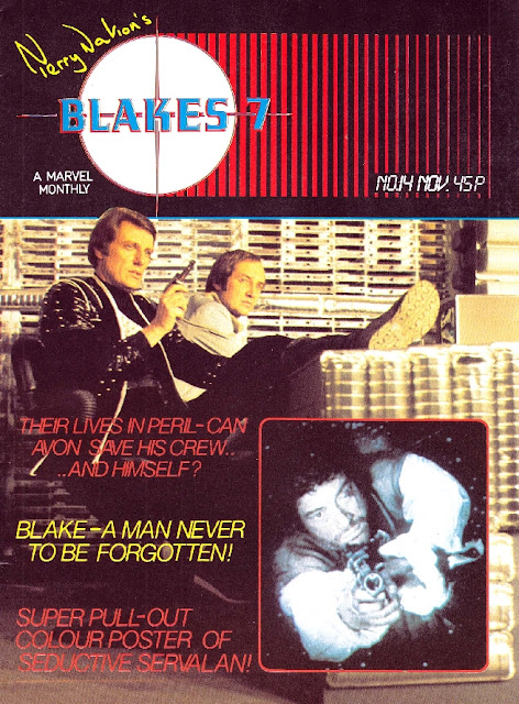 STARLOGGED - GEEK MEDIA AGAIN: 1981: BLAKE'S SEVEN MAGAZINE