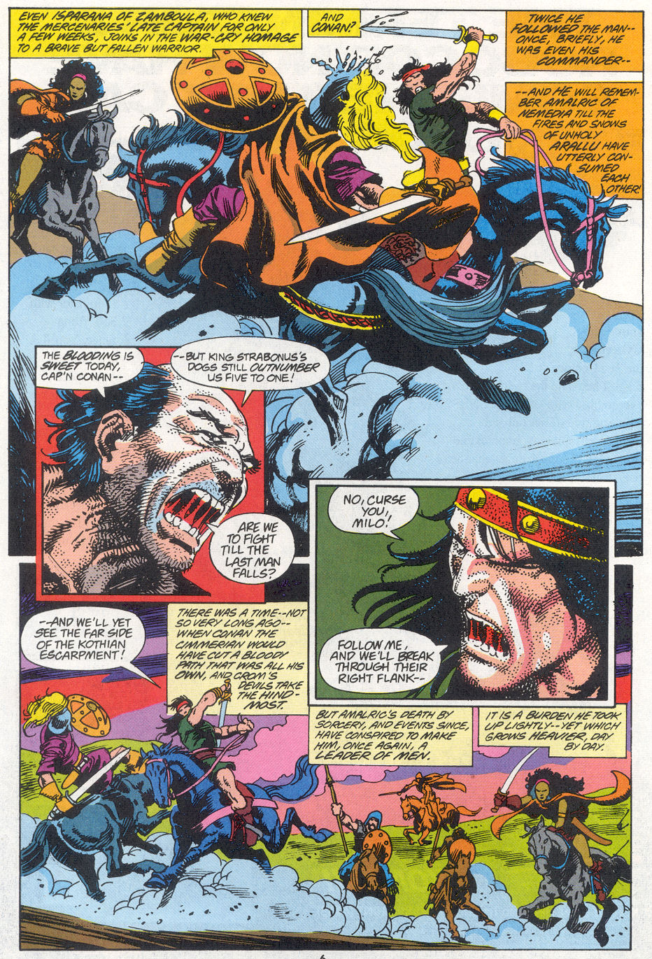 Read online Conan the Barbarian (1970) comic -  Issue #270 - 5