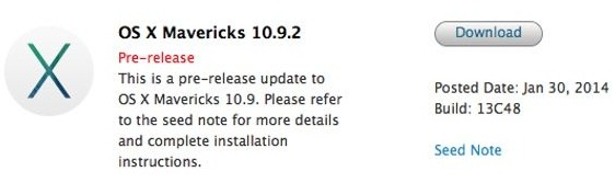 OS X 10.9.2 Beta 4