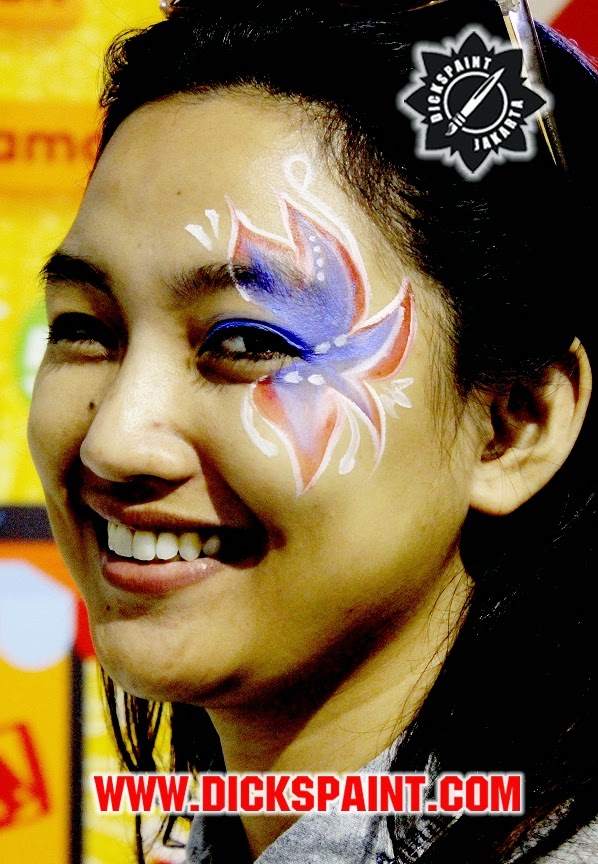 face painting jakarta telkomsel