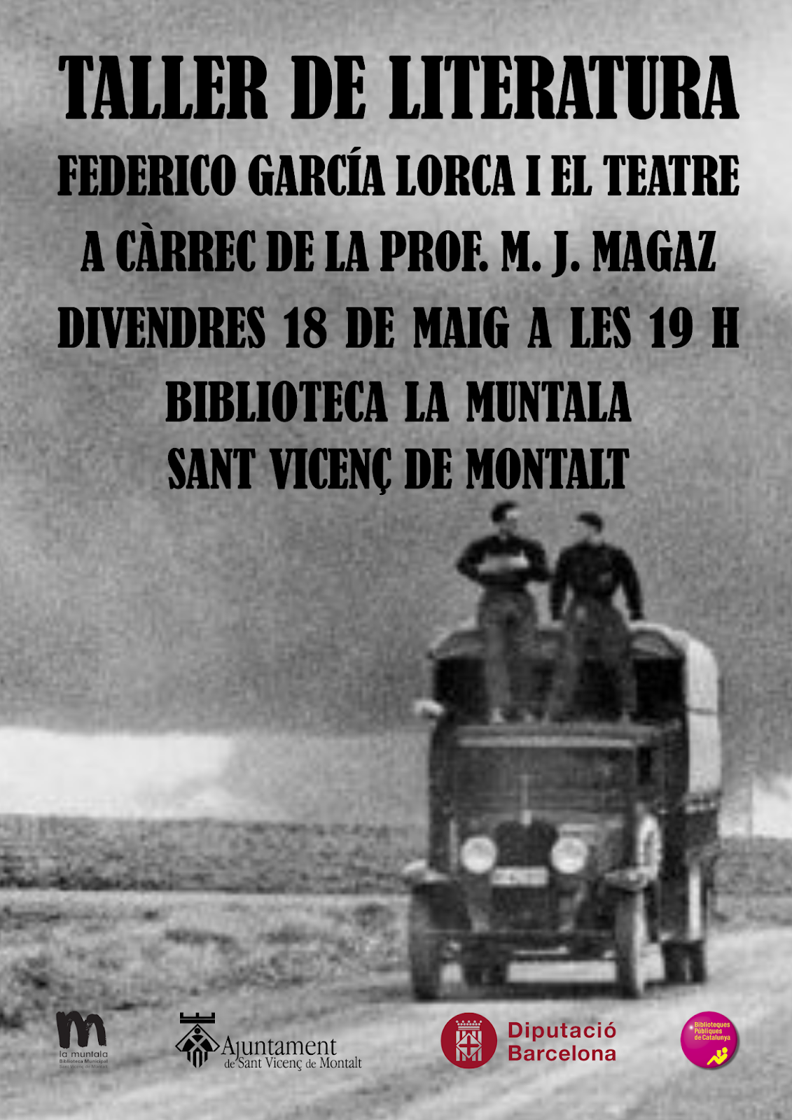 Biblioteca Municipal La Muntala: Federico García Lorca i el teatre.