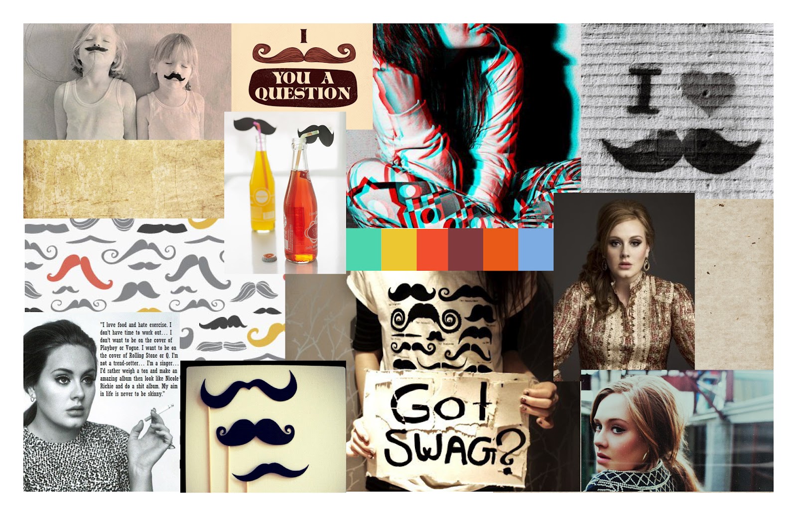 Vis Comm II: Mood Board- Promo