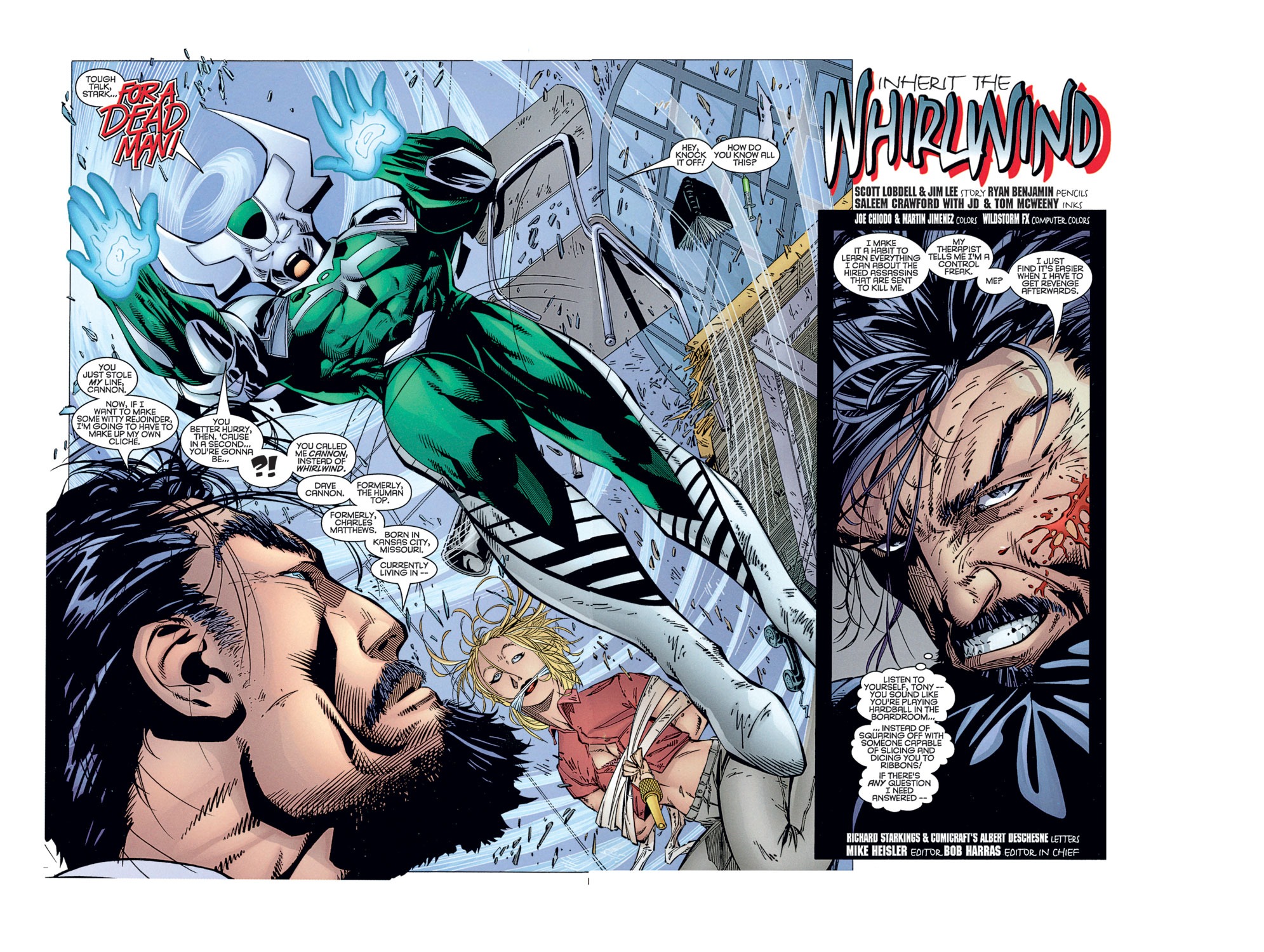 Read online Iron Man (1996) comic -  Issue #5 - 3