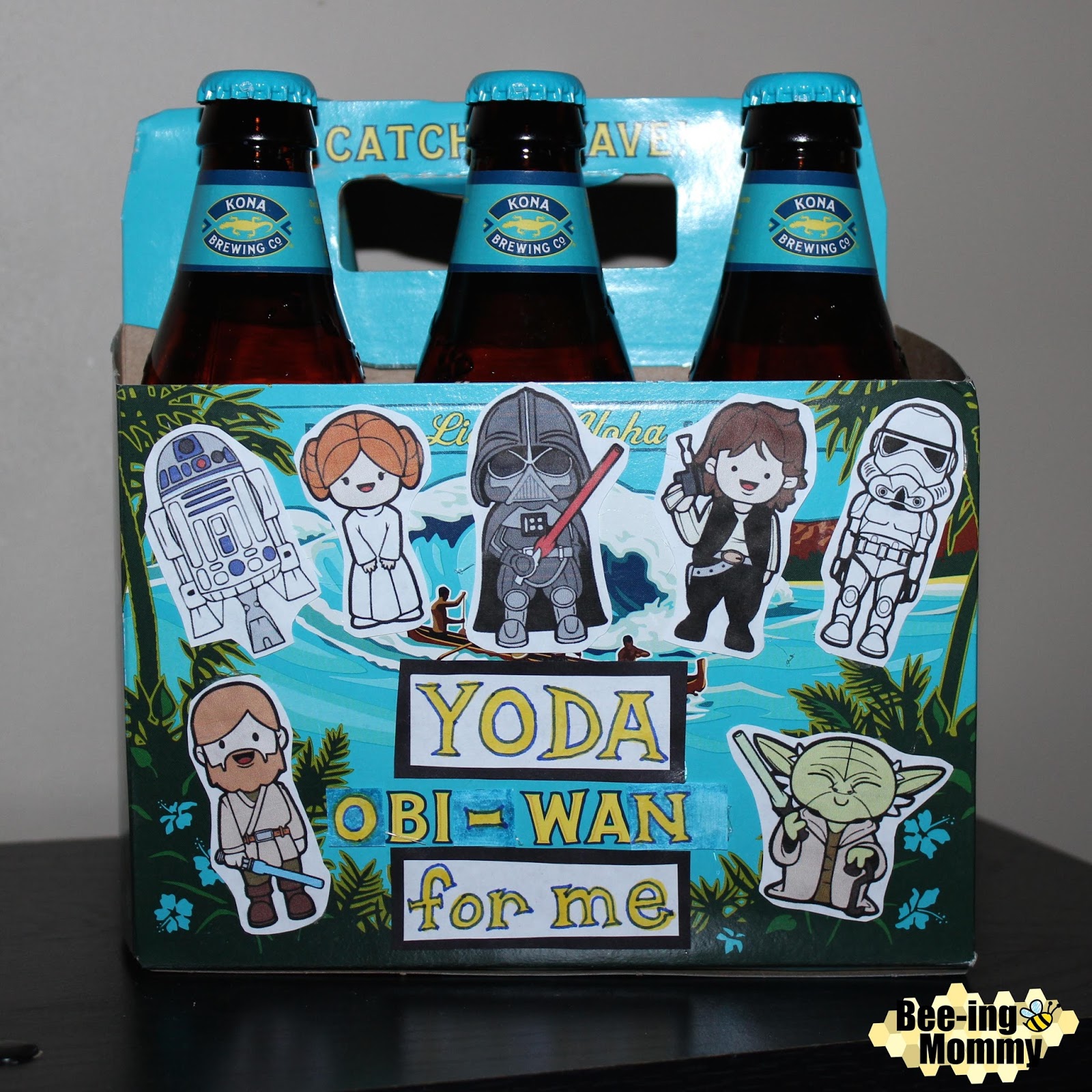 Decorated Beer Box Gift Ideas for Valentine's Day