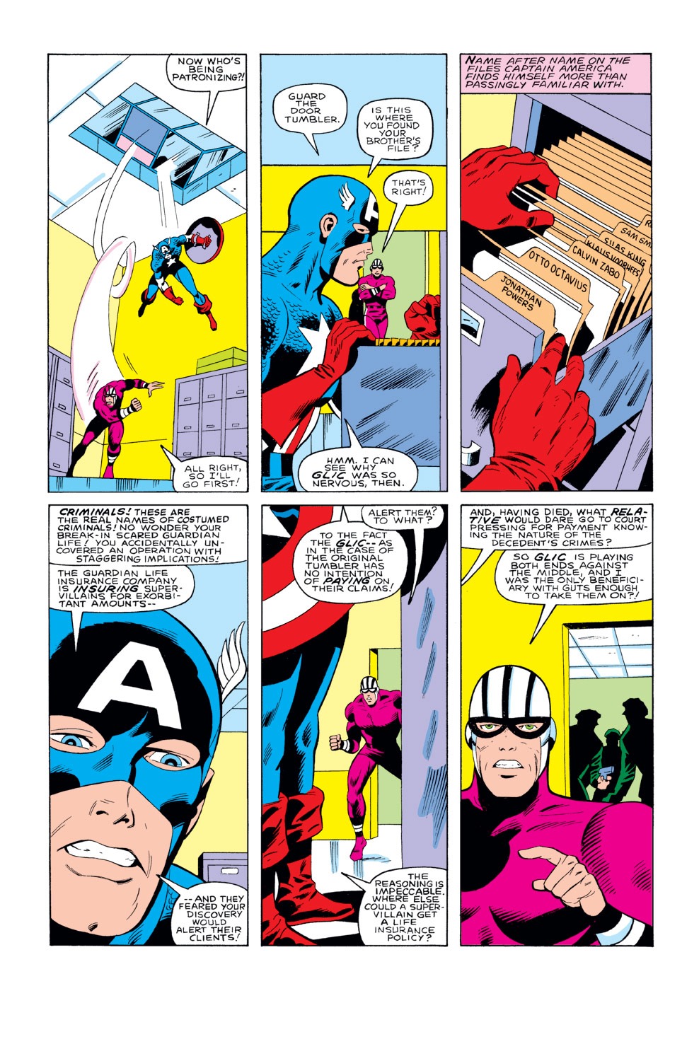 Read online Captain America (1968) comic -  Issue #291 - 17