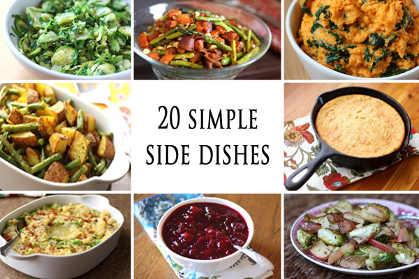 Barefeet In The Kitchen: 20 Simple Side Dish Recipes