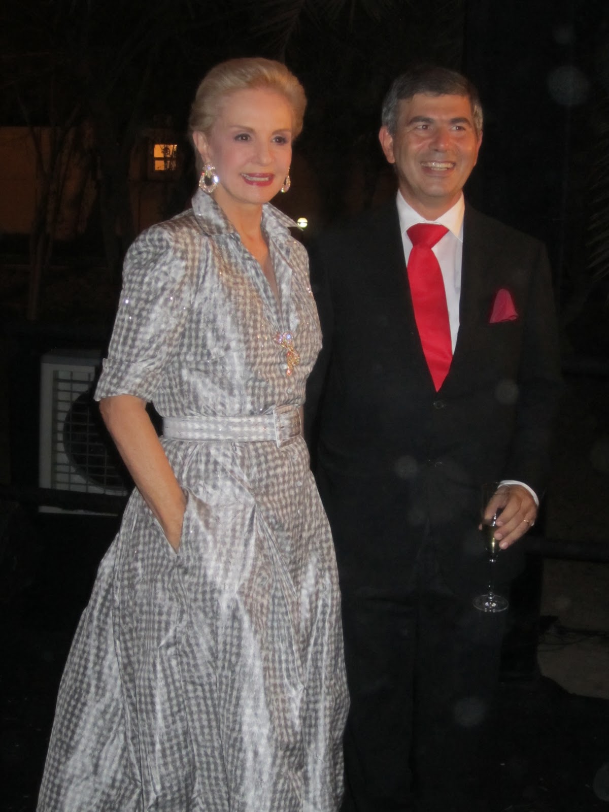 Fashion Gossip: FG10 dines with the Legendary CAROLINA HERRERA