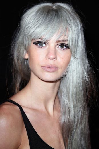 C I C I Bleach Silver Hair Trend