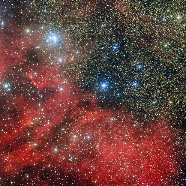 The Star Cluster NGC 6604 and the Nebula Sh2-54