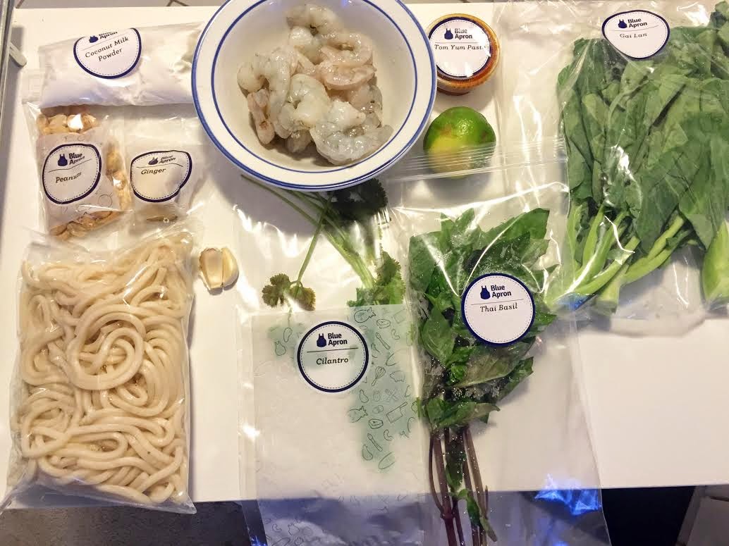 Cooking With Blue Apron