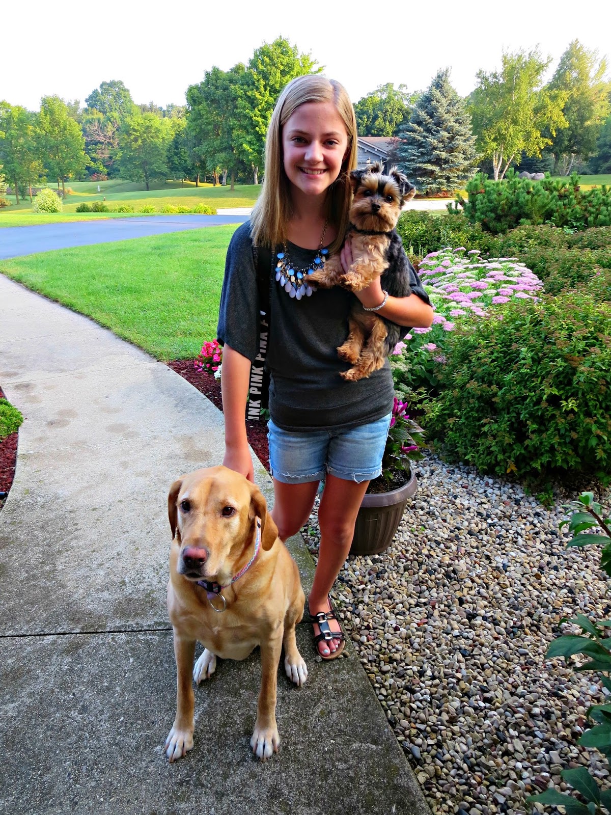 Peterson Eight: First day of 8th grade! (yesterday)