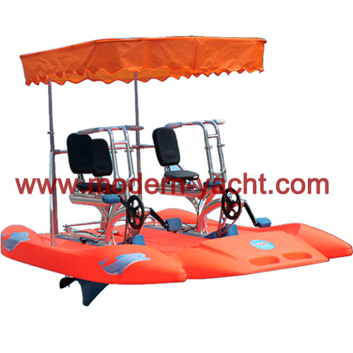paddle/electric boats rides Hot sale water rides water bike for 2 person