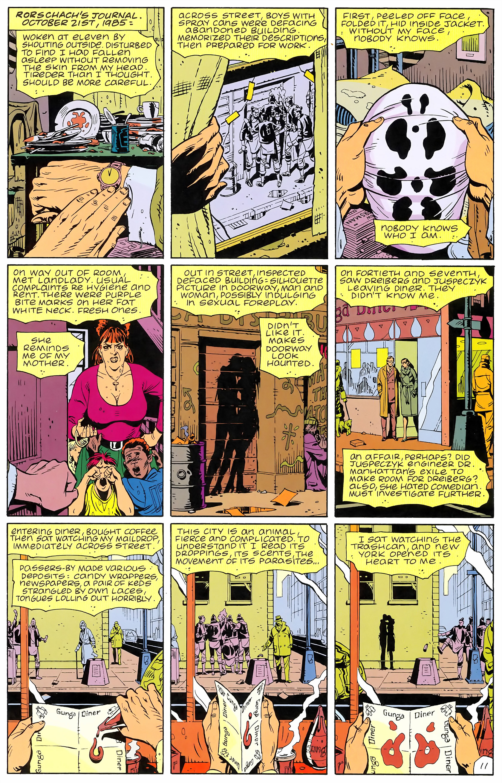 Read online Watchmen comic -  Issue #5 - 13