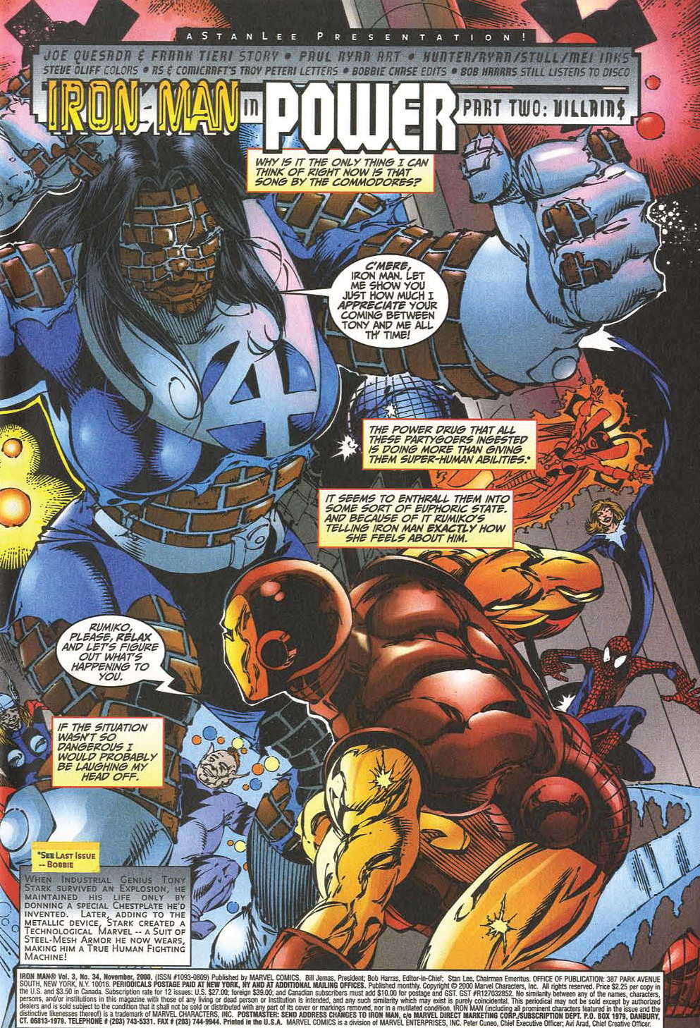 Read online Iron Man (1998) comic -  Issue #34 - 3