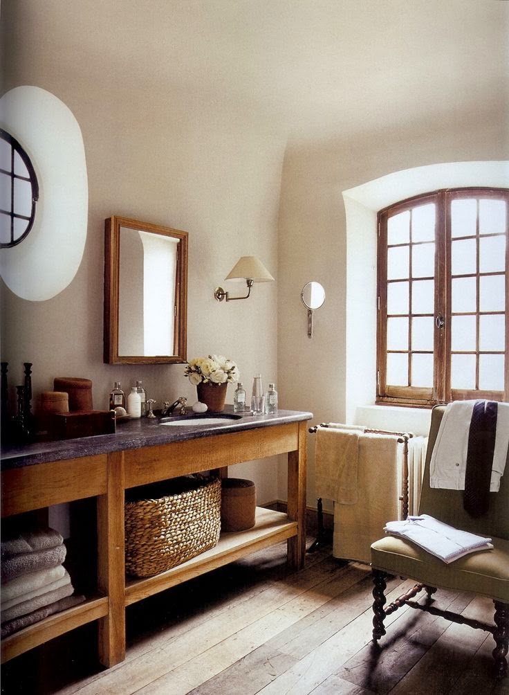 refresheddesigns.: seven stunning modern rustic bathrooms