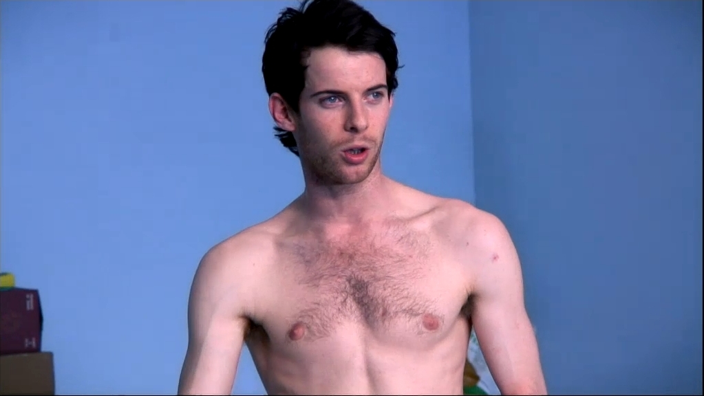 Luke & Harry Treadaway - Shirtless & Barefoot in "Over There&q...
