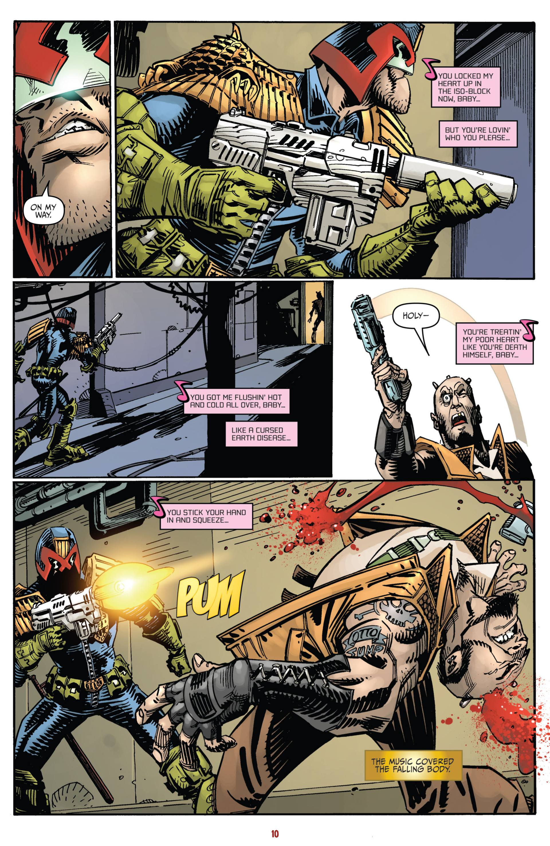 Read online Mars Attacks Judge Dredd comic -  Issue #1 - 14
