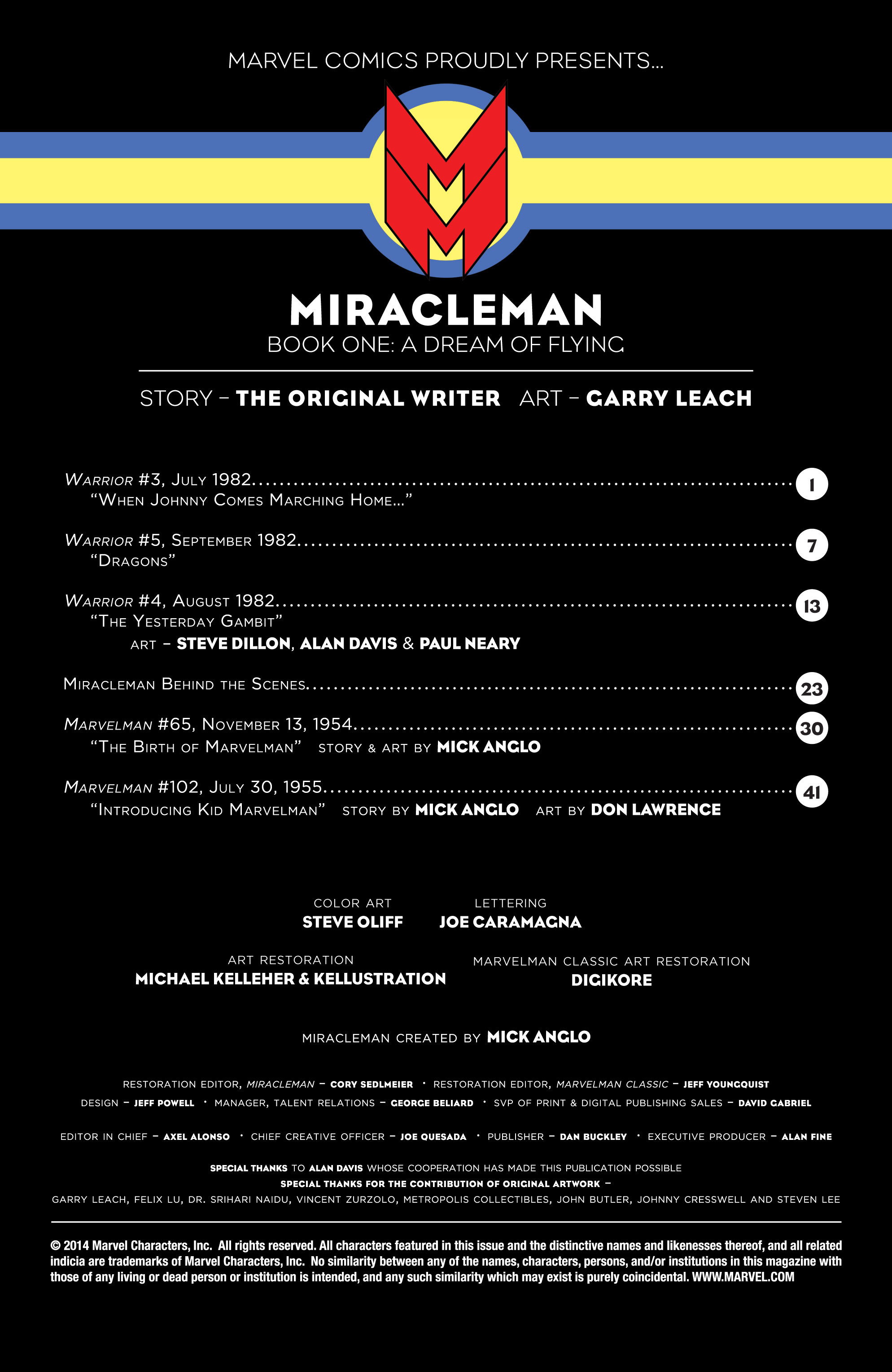 Read online Miracleman comic -  Issue #2 - 2