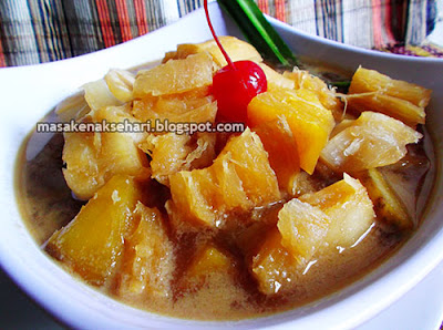 Kolak Singkong Ubi Jalar Resep Kolak Singkong Ubi Jalar
