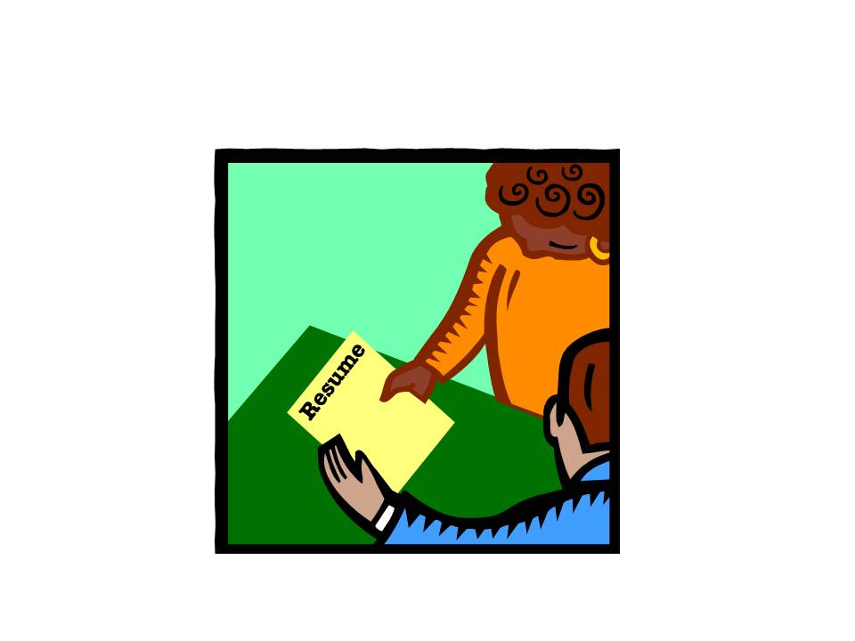 clipart on resume - photo #27
