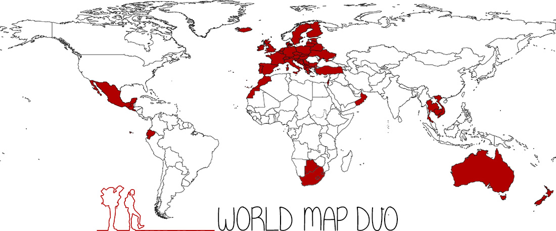 World Map Duo