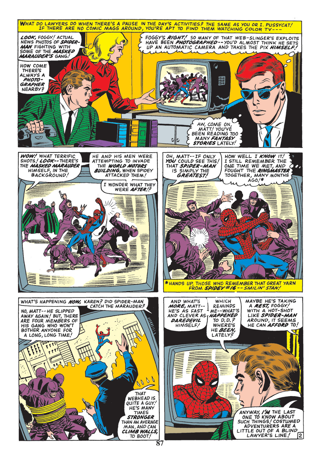 Read online Daredevil (1964) comic -  Issue #16 - 3