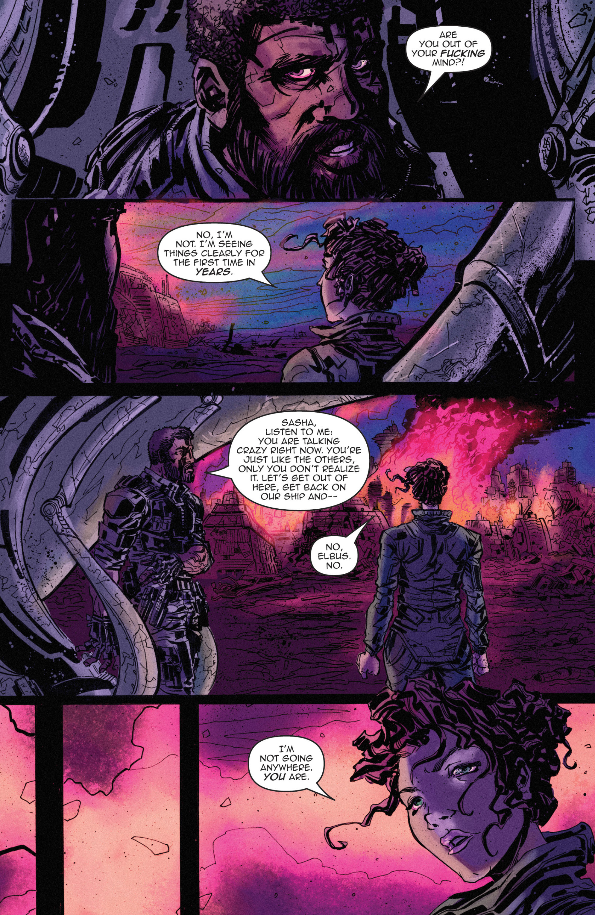 Read online Roche Limit: Clandestiny comic -  Issue #5 - 7