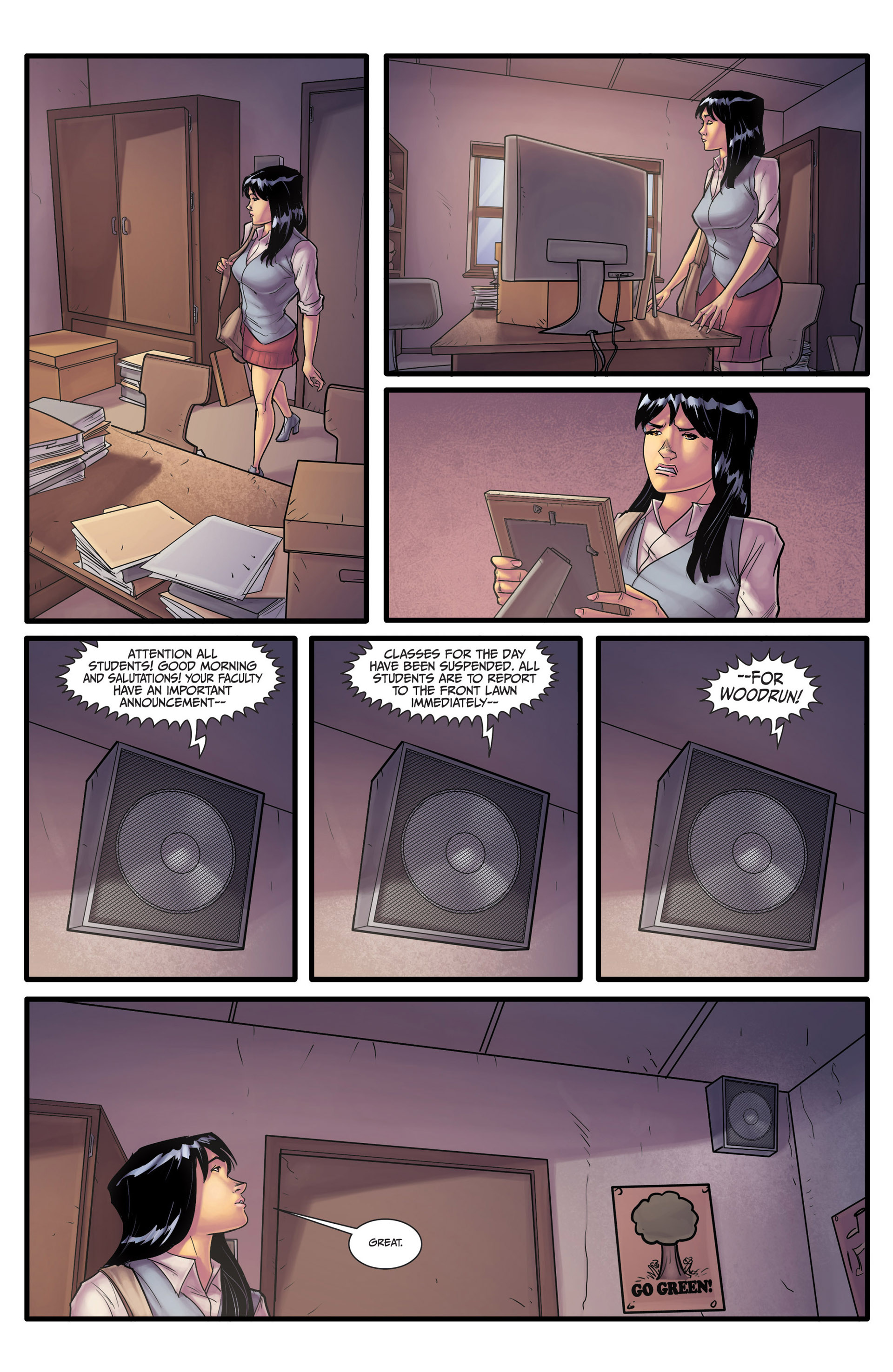 Read online Morning Glories comic -  Issue # _TPB 3 - 56