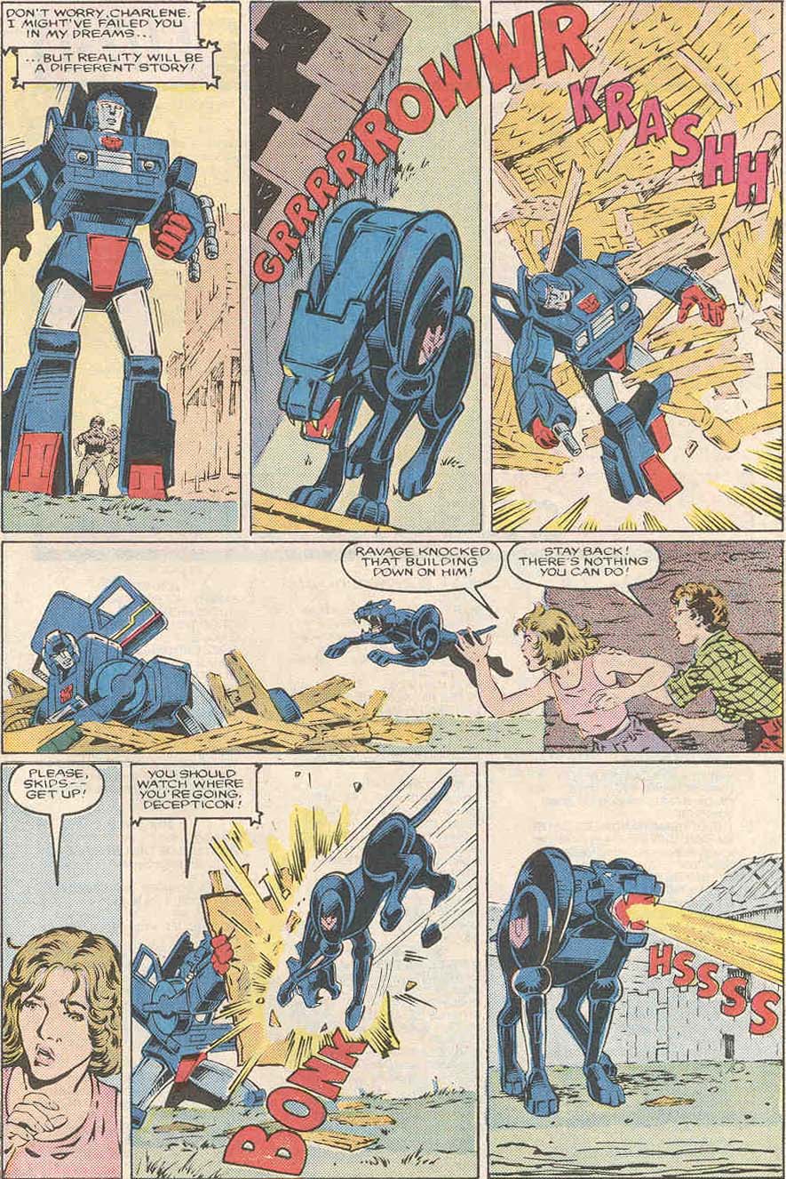 Read online The Transformers (1984) comic -  Issue #20 - 21