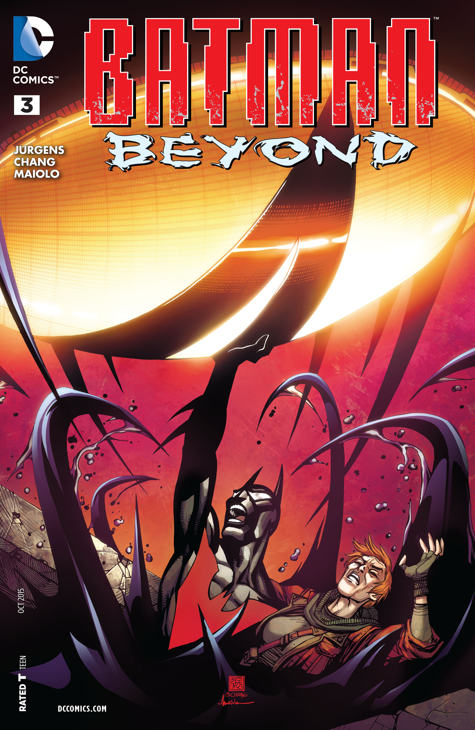 Read online Batman Beyond (2015) comic -  Issue #3 - 1