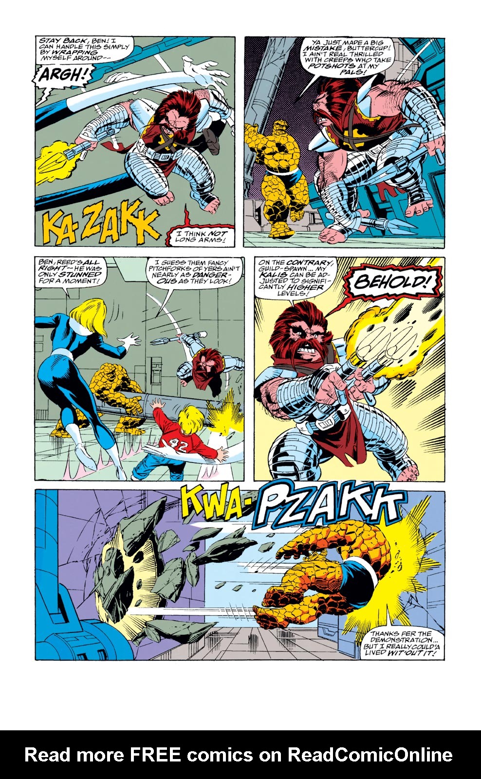 Read online Fantastic Four (1961) comic -  Issue #362 - 17