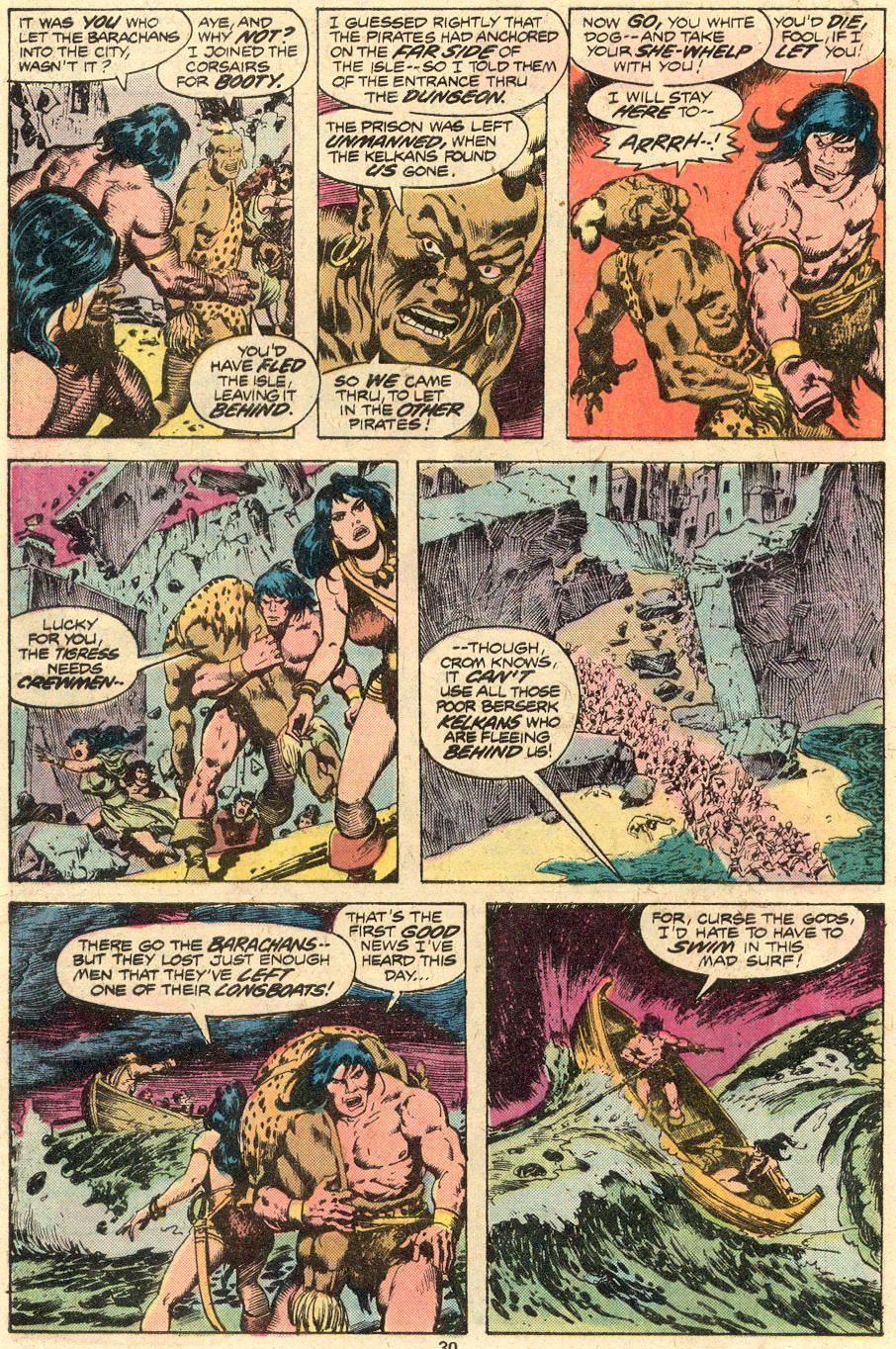 Read online Conan the Barbarian (1970) comic -  Issue #71 - 17
