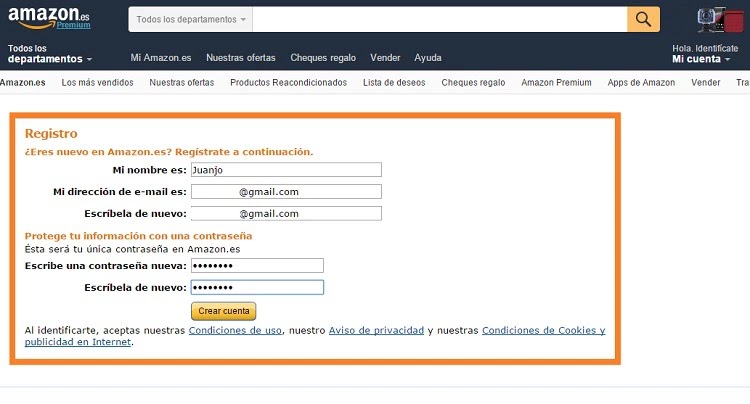 cuentas amazon gratis