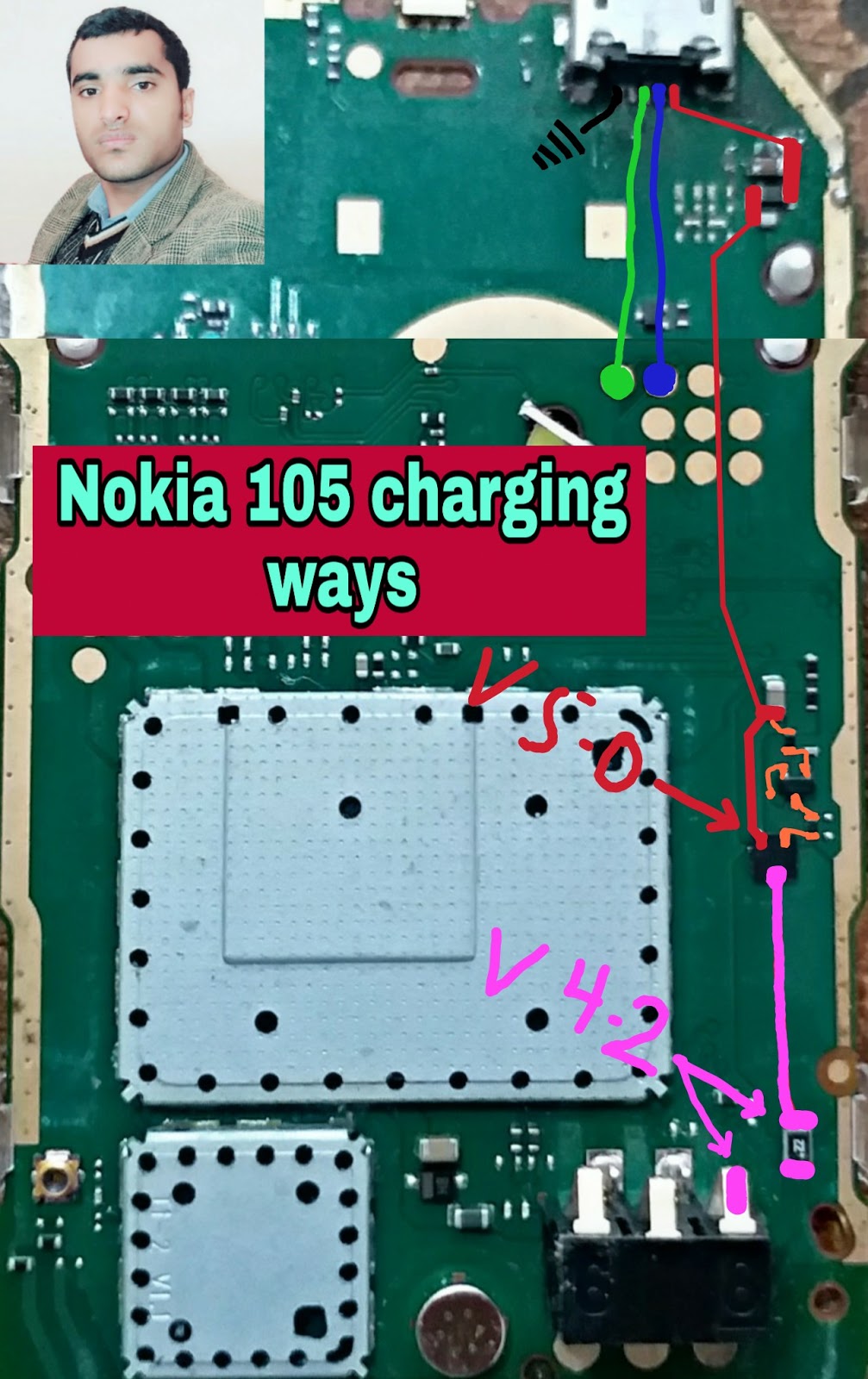 In the event that Nokia 105 RM-1134 Charging Solution have compleeted with charger substitution then it great. In second case you can check Nokia 105 ...