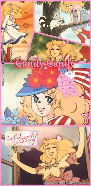 Dibujos animados de los años 70. Candy Candy (1976). Caricaturas.