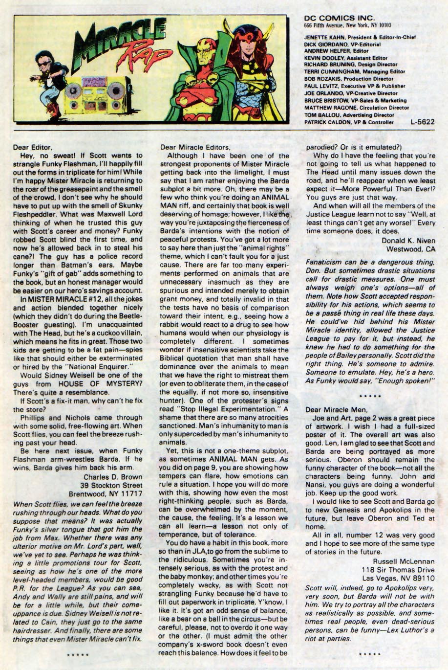 Read online Mister Miracle (1989) comic -  Issue #15 - 24