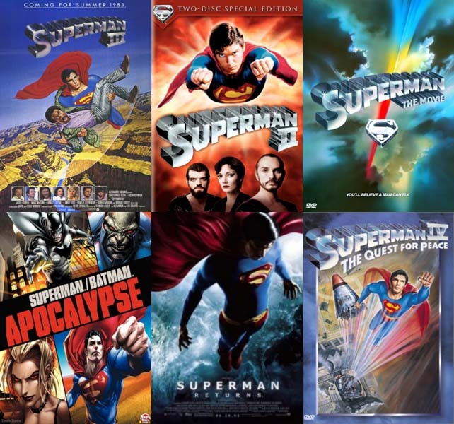 مشاهدة وتحميل جميع اجزاء سلسلة افلام Superman Trilogy مترجم اون لاين