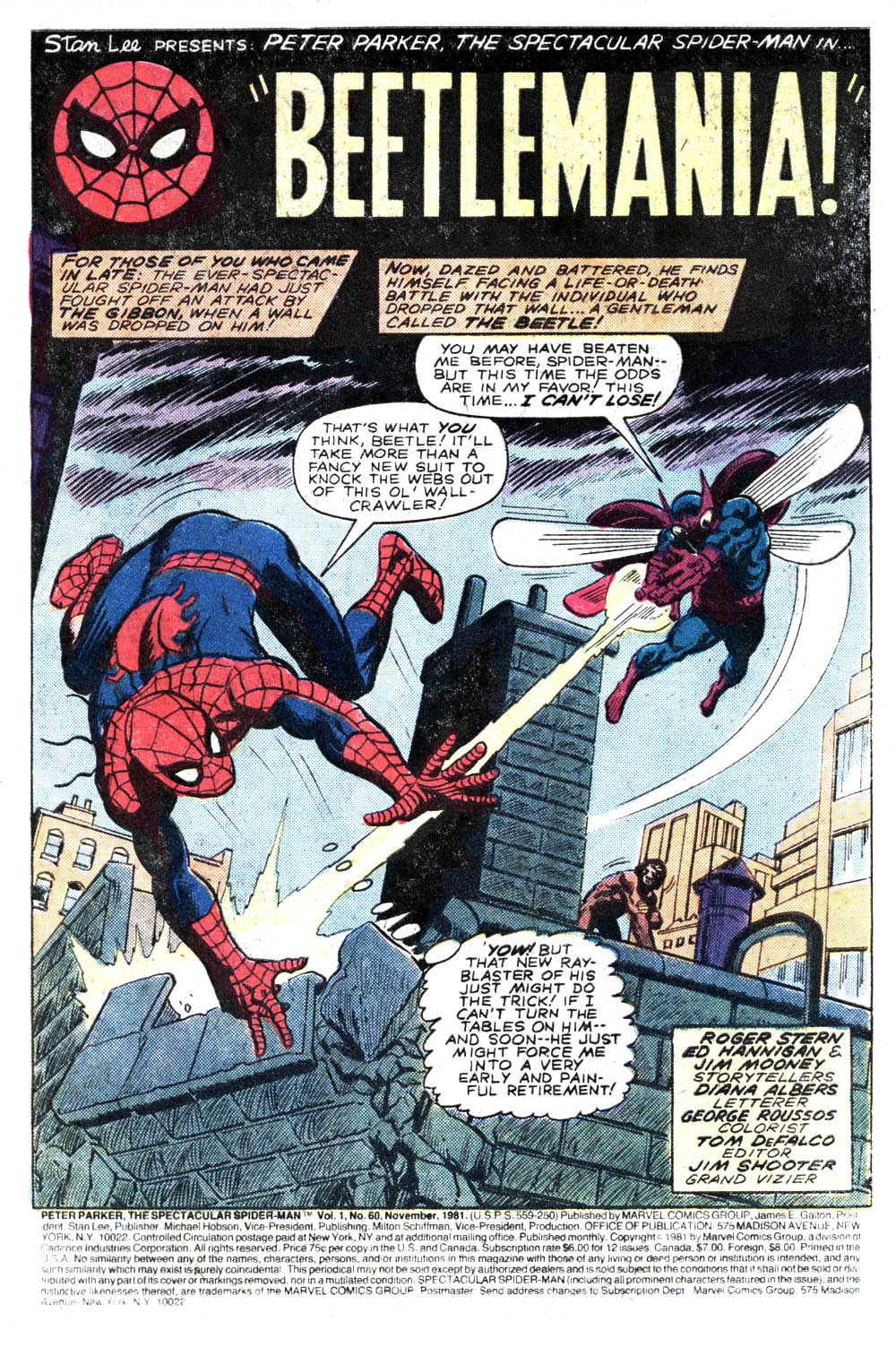 Read online The Spectacular Spider-Man (1976) comic -  Issue #60 - 2