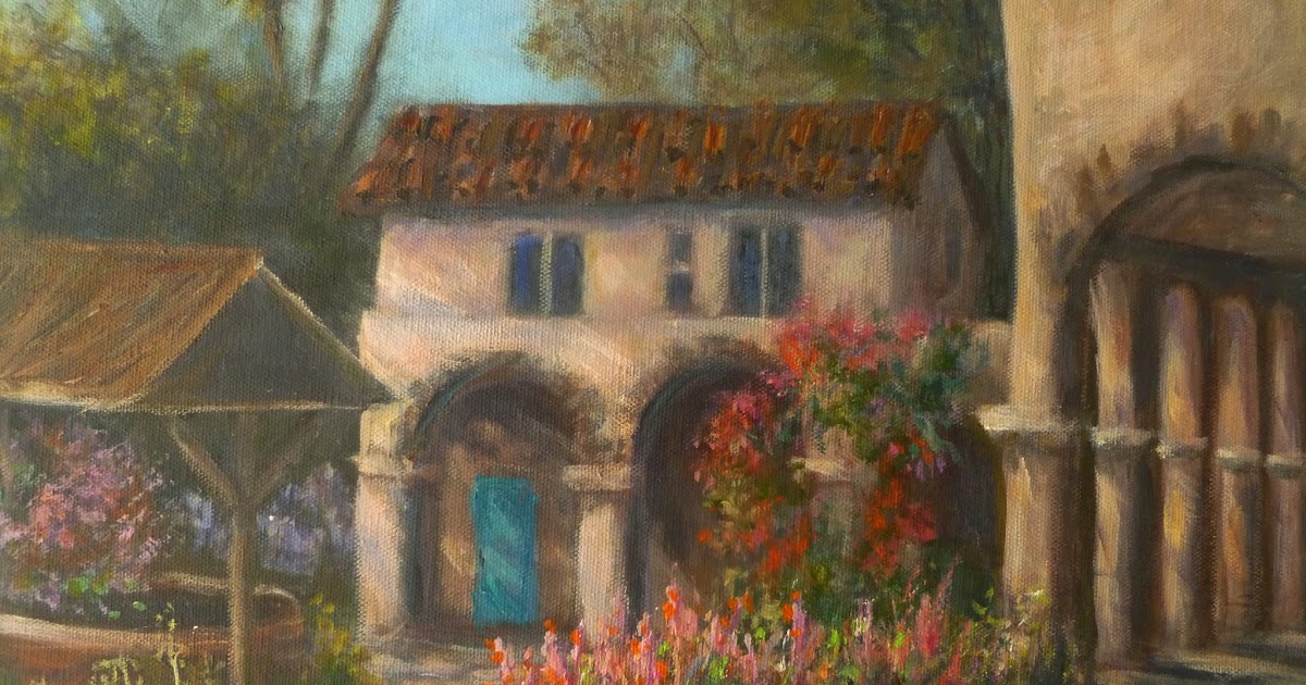 San Juan Capistrano Mission Painting