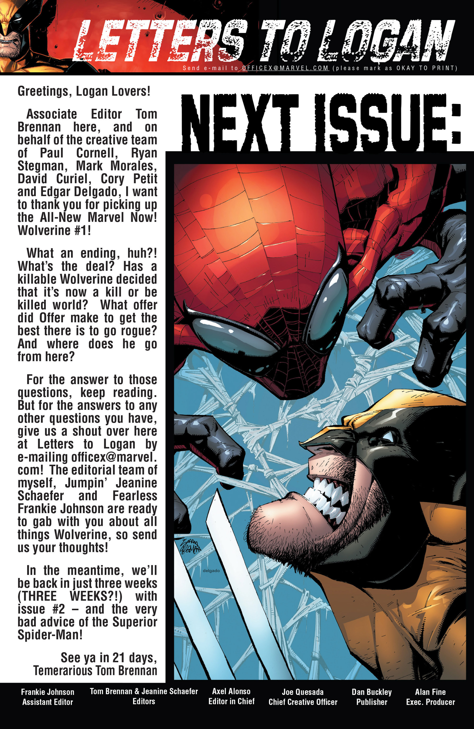 Read online Wolverine (2014) comic -  Issue #1 - 23
