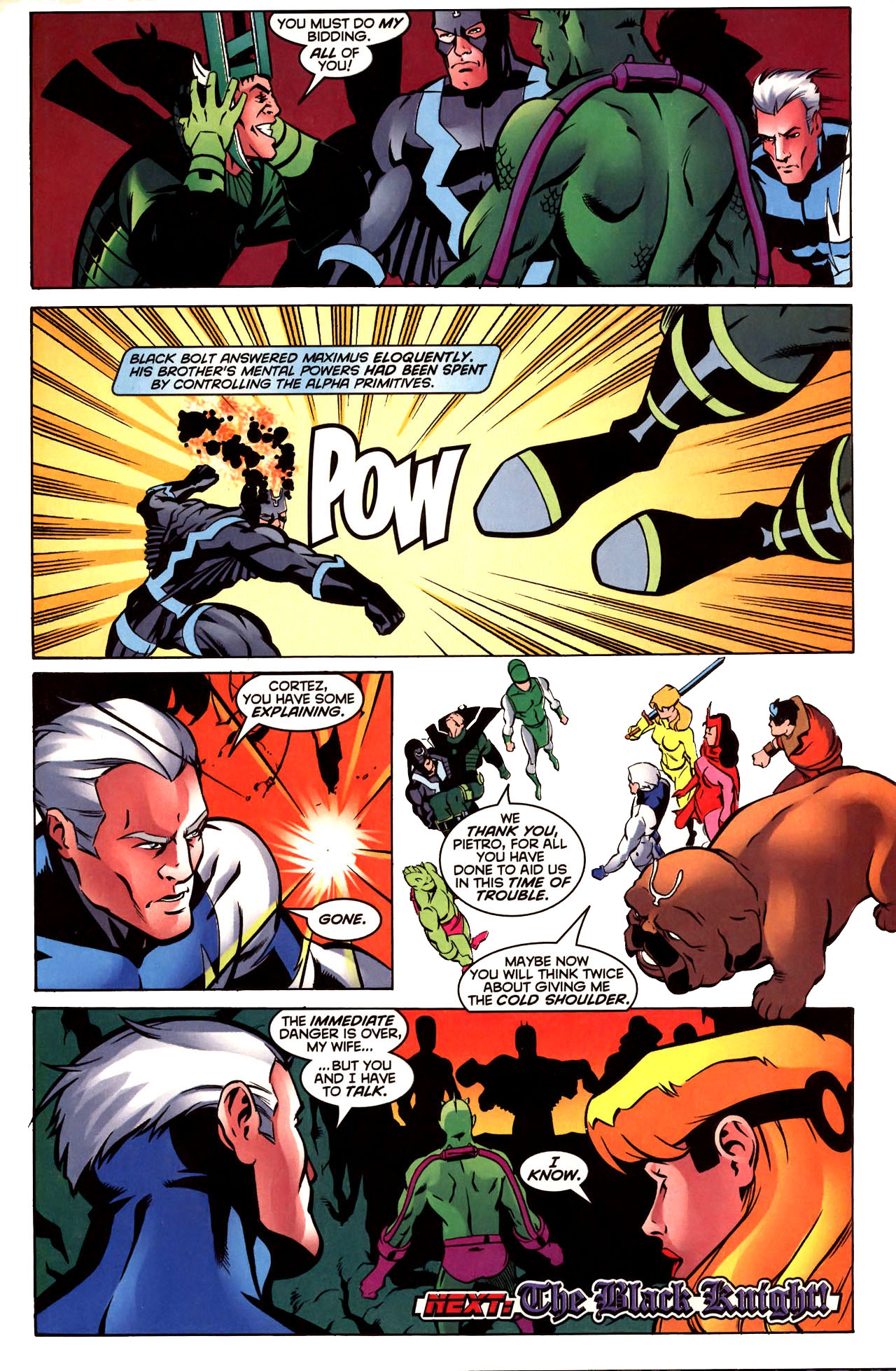 Read online Quicksilver comic -  Issue #6 - 32