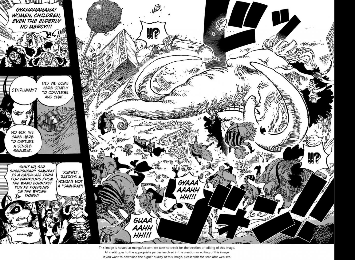 One Piece Ch 808: Duke Inuarashi