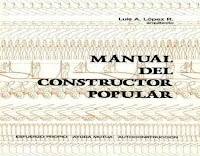 Manual del Constructor popular | Luis A Lopez Rodriguez manual-del-constructor-popular