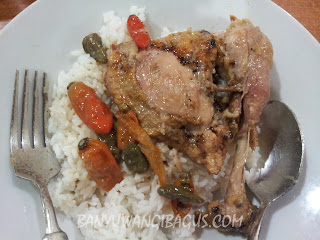 Ayam pedas Bu Maksum Genteng-Banyuwangi