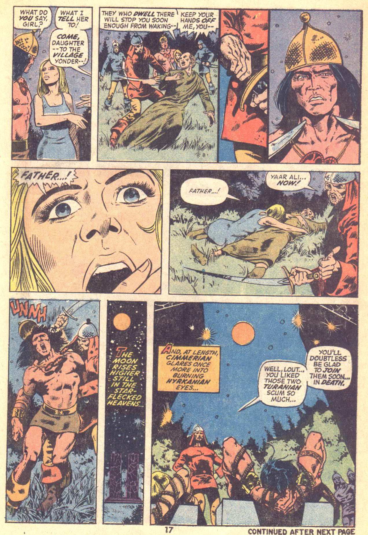 Read online Conan the Barbarian (1970) comic -  Issue #21 - 13