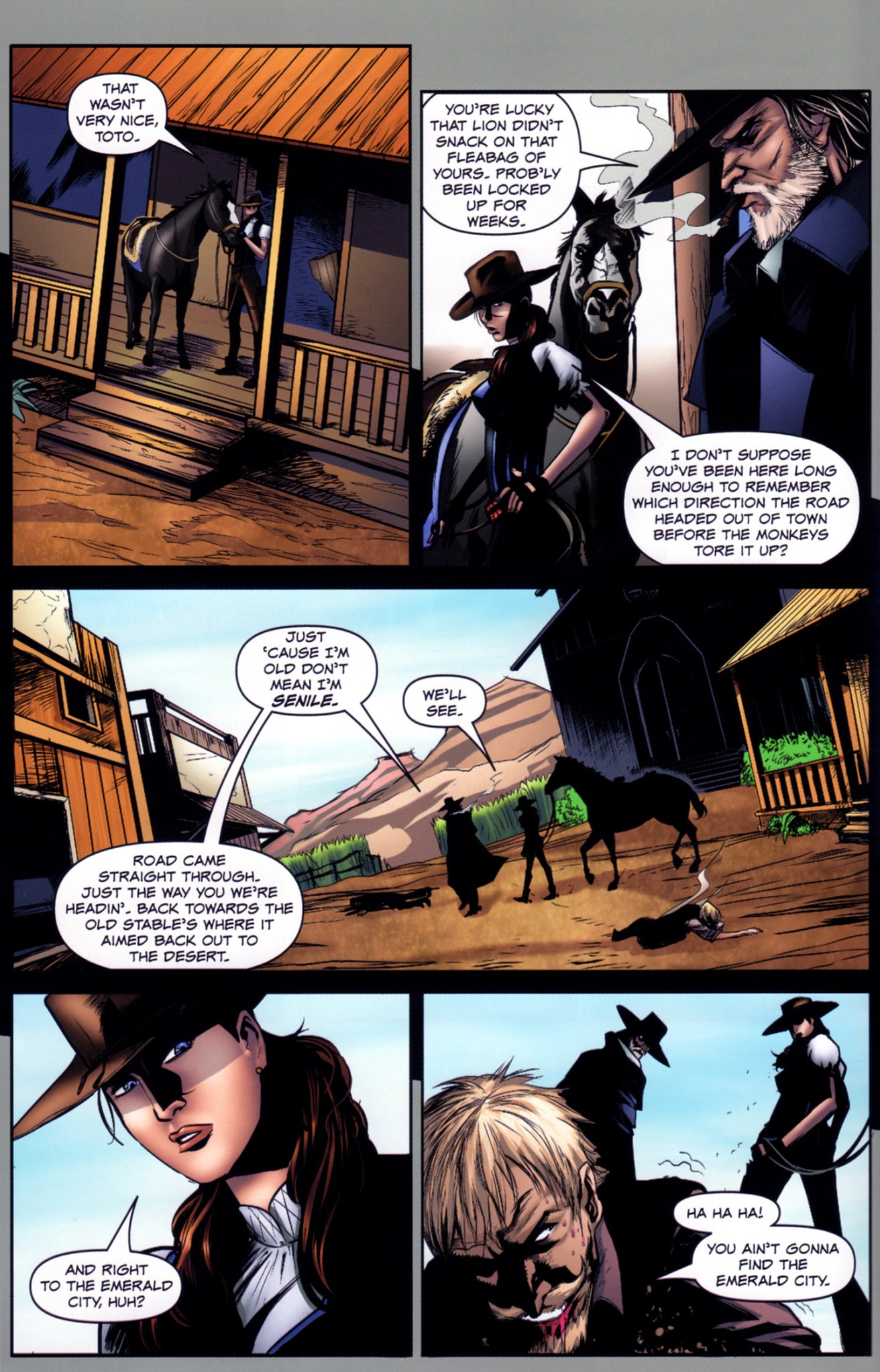 Read online The Legend of Oz: The Wicked West comic -  Issue #2 - 10