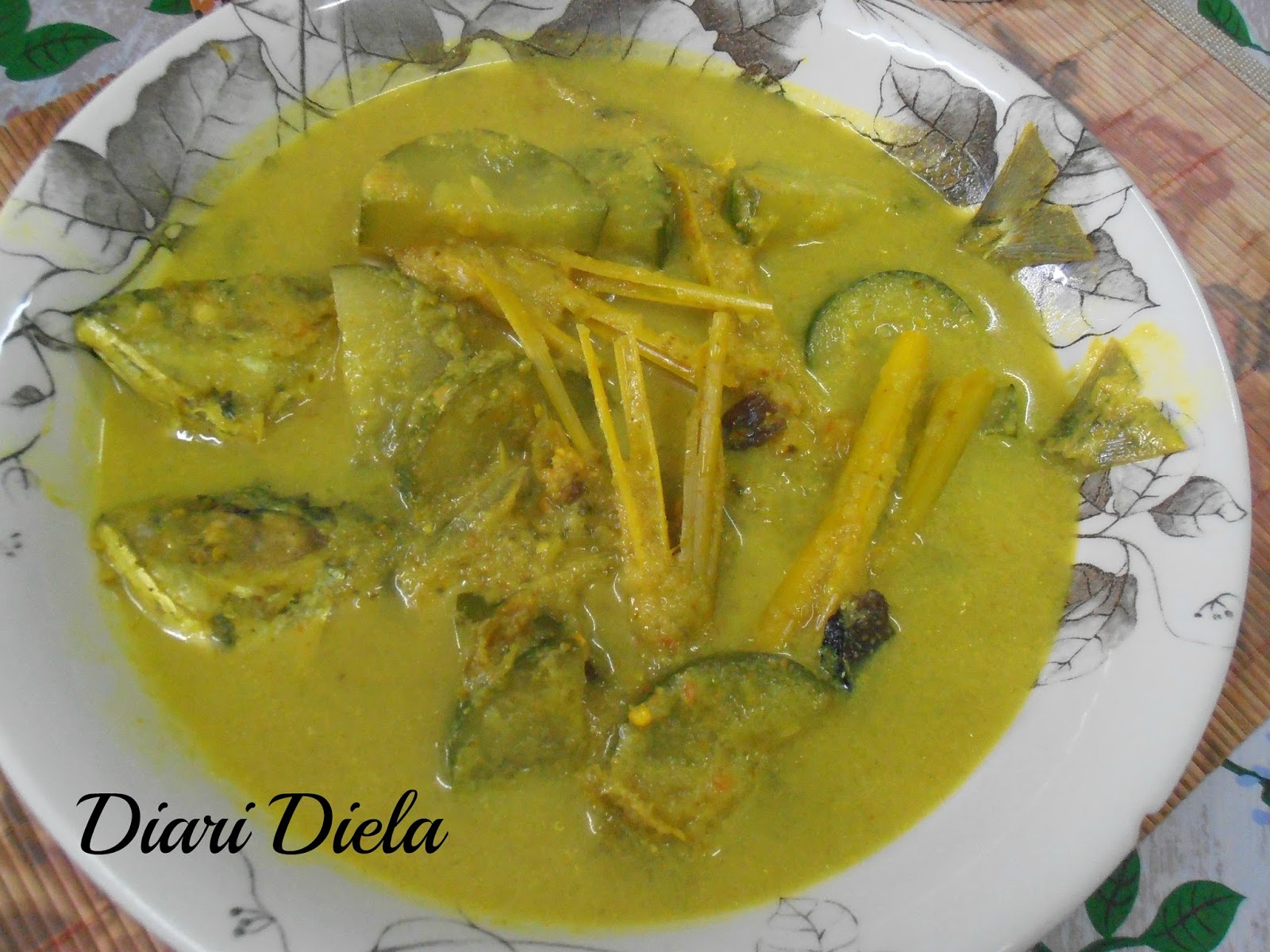 Diari Diela Masak Lemak Cili Api Ikan Kembung