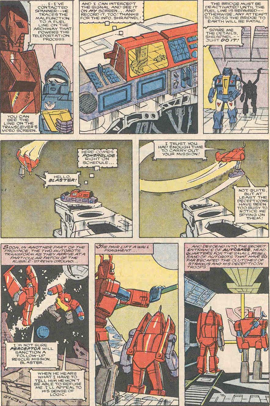 Read online The Transformers (1984) comic -  Issue #18 - 7
