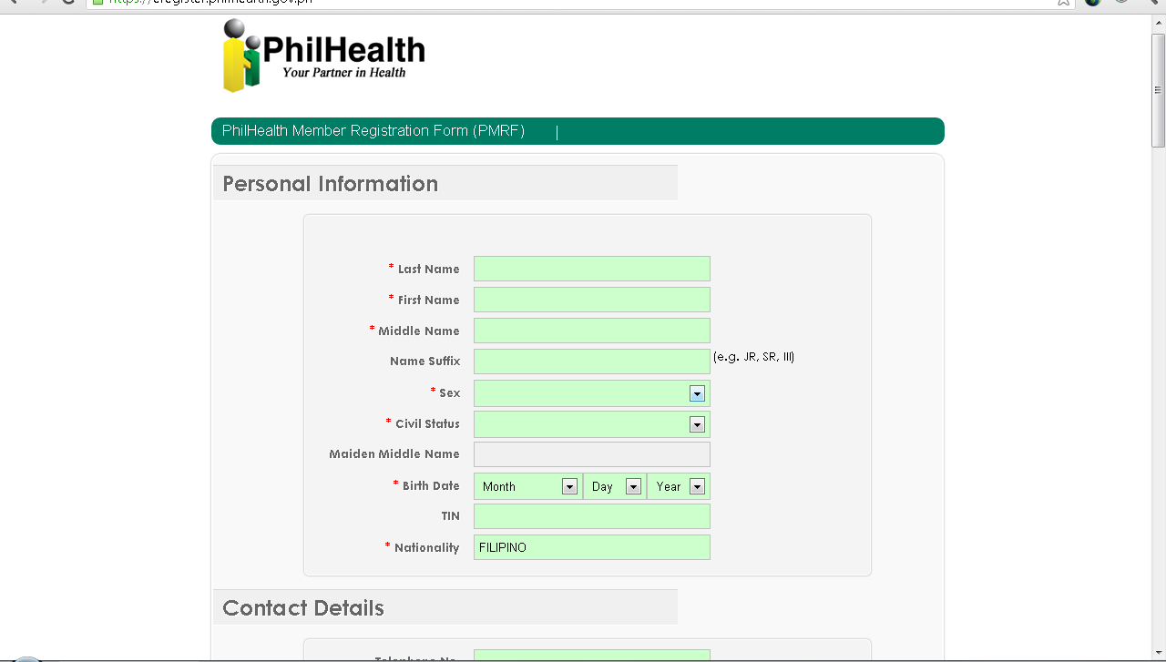 ... form. Philhealth will then send you the copy of Member Data Record(MDR
