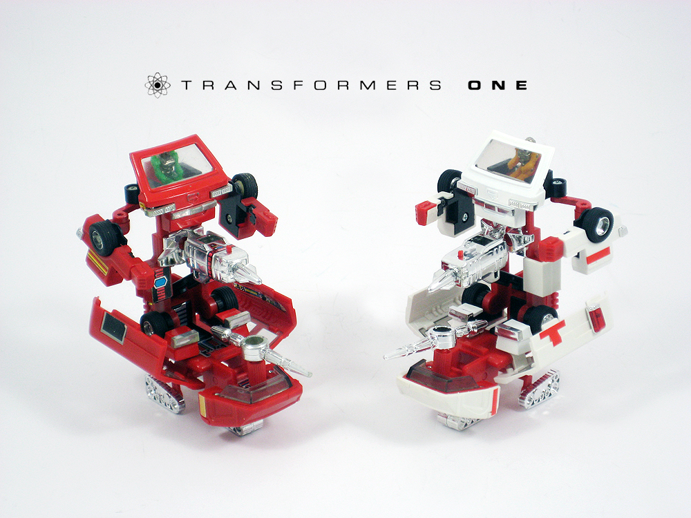 Transformers Square One Diaclone "Red Ironhide" Quickie